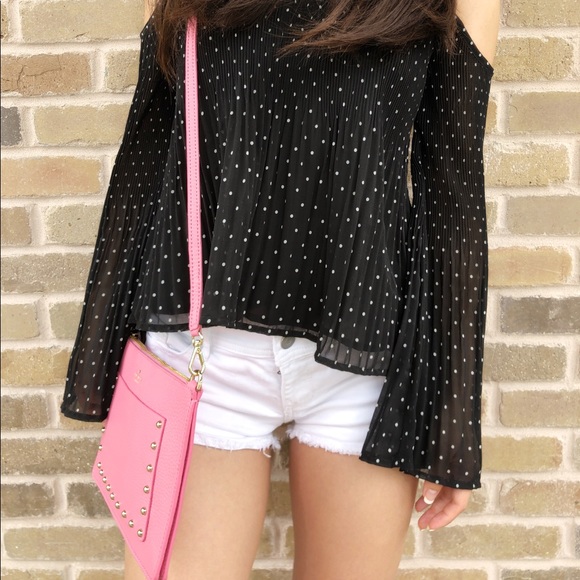 Kate spade on purpose Stud Crossbody Bag Pink - Picture 3 of 5